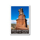Palo Duro Canyon State Park Poster-WPA (Lighthouse Blue Sky)