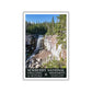 Newberry National Volcanic Monument Poster (WPA Style), Paulina Falls