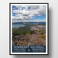 Newberry National Volcanic Monument Poster-WPA (Paulina Peak)
