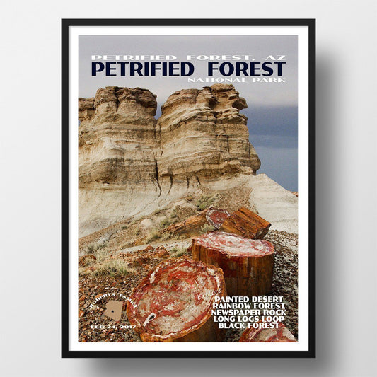 Petrified Forest National Park Poster-Petrified Forest (Personalized)