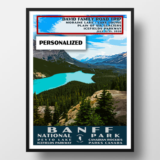 Banff National Park Poster