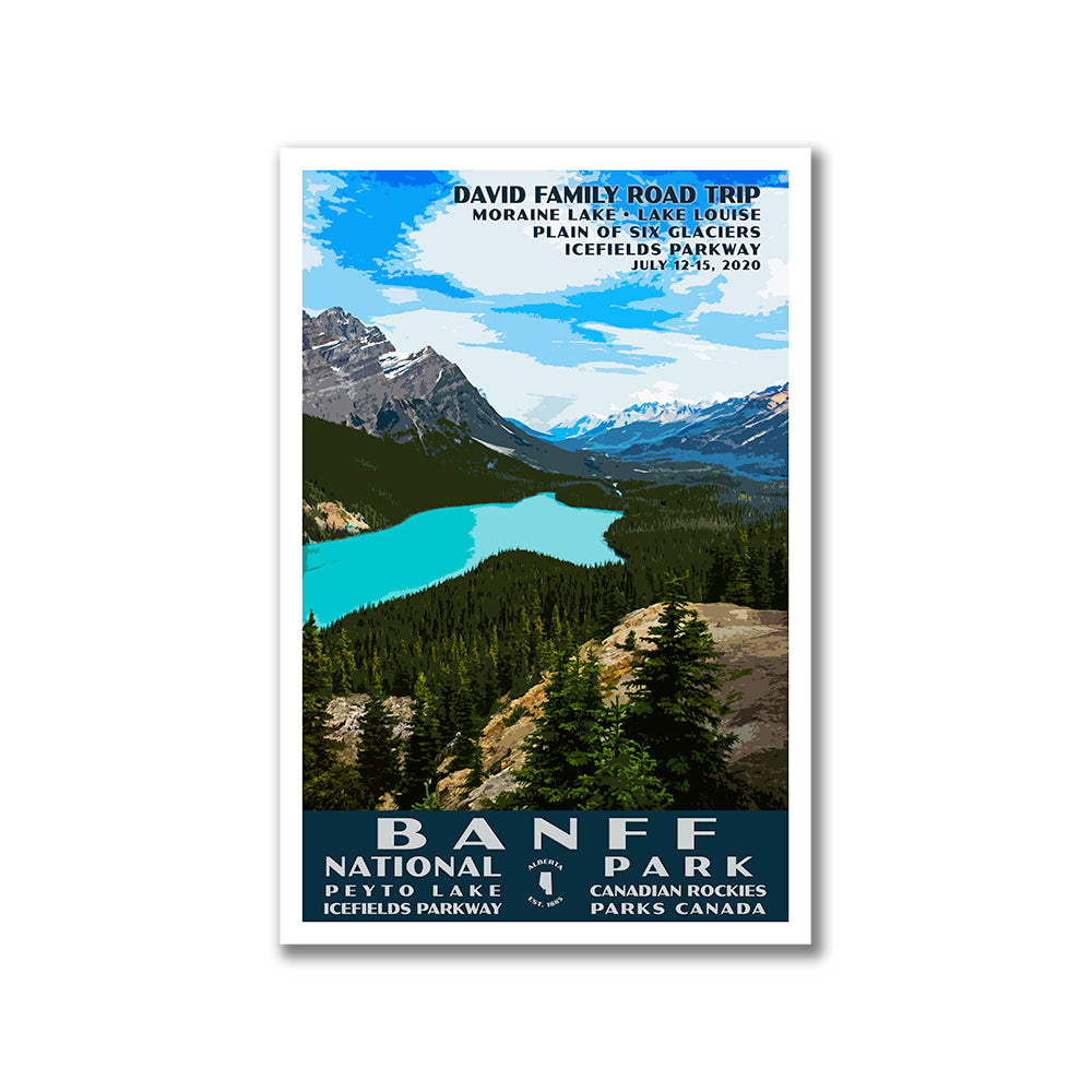 Banff National Park Poster