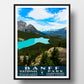 Banff National Park (Peyto Lake) WPA poster