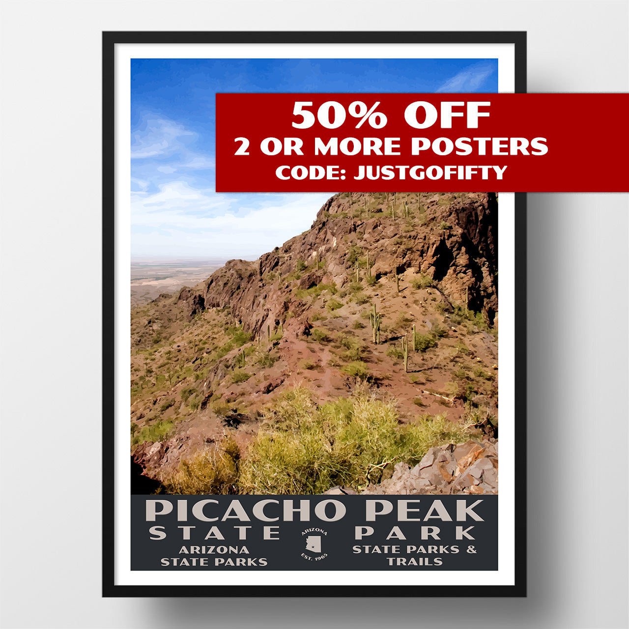Picacho State Park Poster