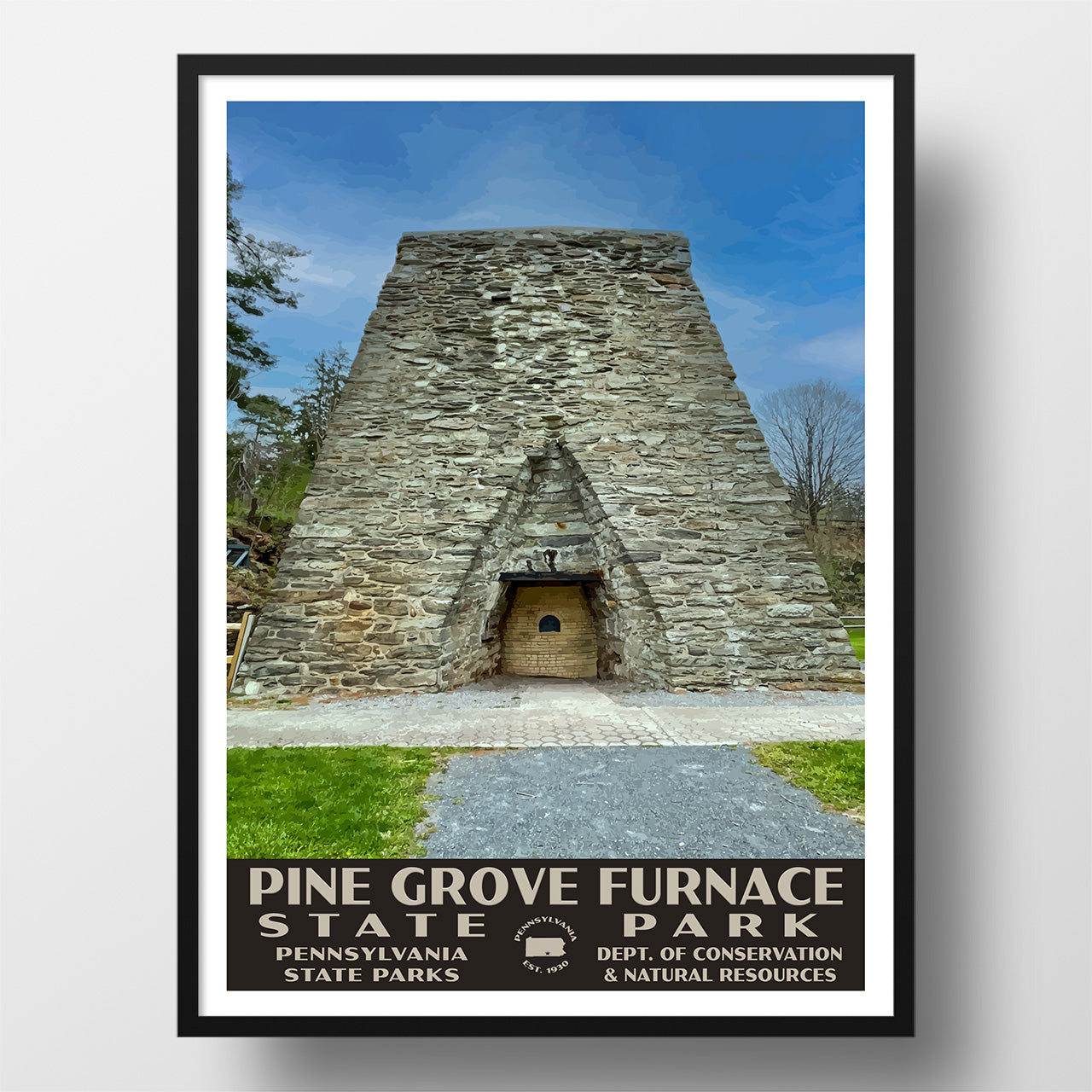 Pine Grove Furnace State Park Poster - WPA (Pine Grove Furnace)