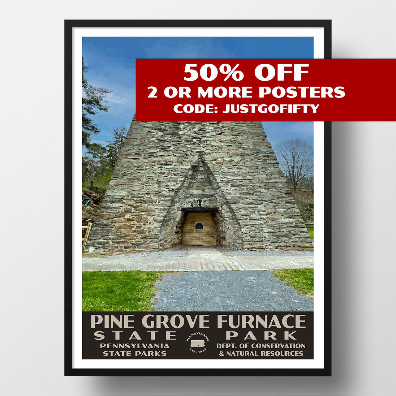 Pine Grove Furnace State Park Poster 