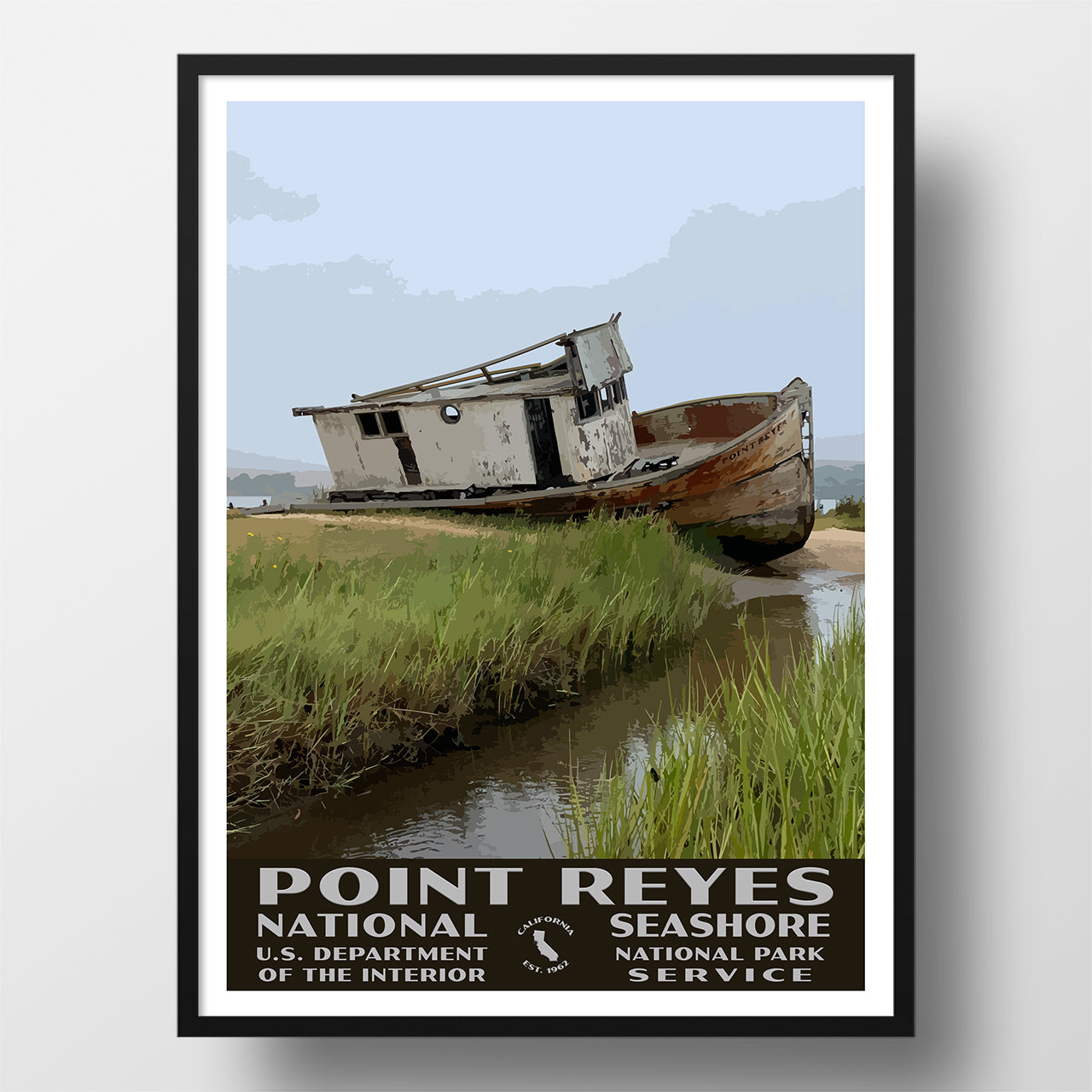 Point Reyes National Seashore Poster