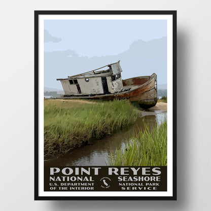 Point Reyes National Seashore Poster