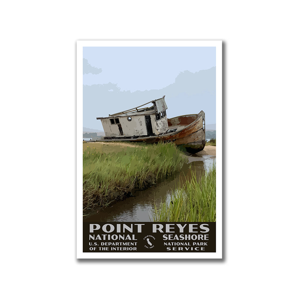 Point Reyes National Seashore Poster