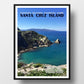 Channel Islands National Park Poster-Santa Cruz Island (Potato Harbor)