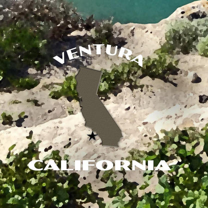 Channel Islands National Park Poster-Santa Cruz Island (Potato Harbor)