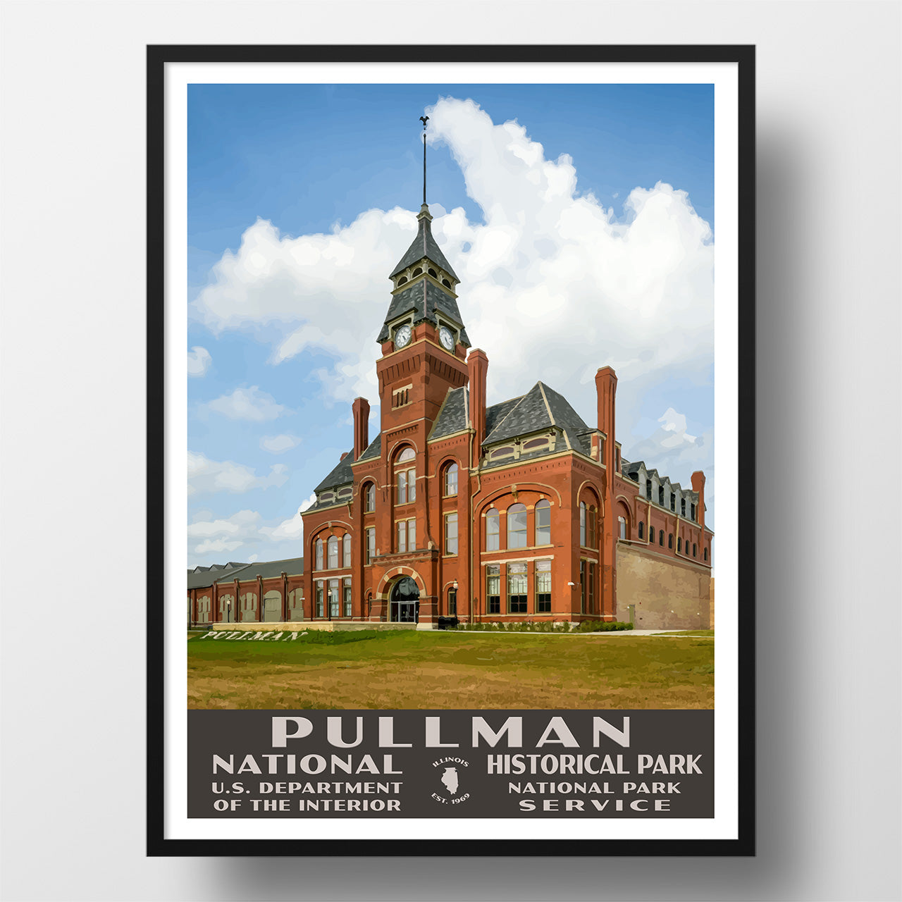 Pullman National Historical Park Poster-WPA (Visitor Center)