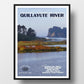 Olympic National Park Poster-Quillayute River (Personalized)