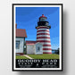 Quoddy Head State Park Poster - WPA (West Quoddy Head Lighthouse)