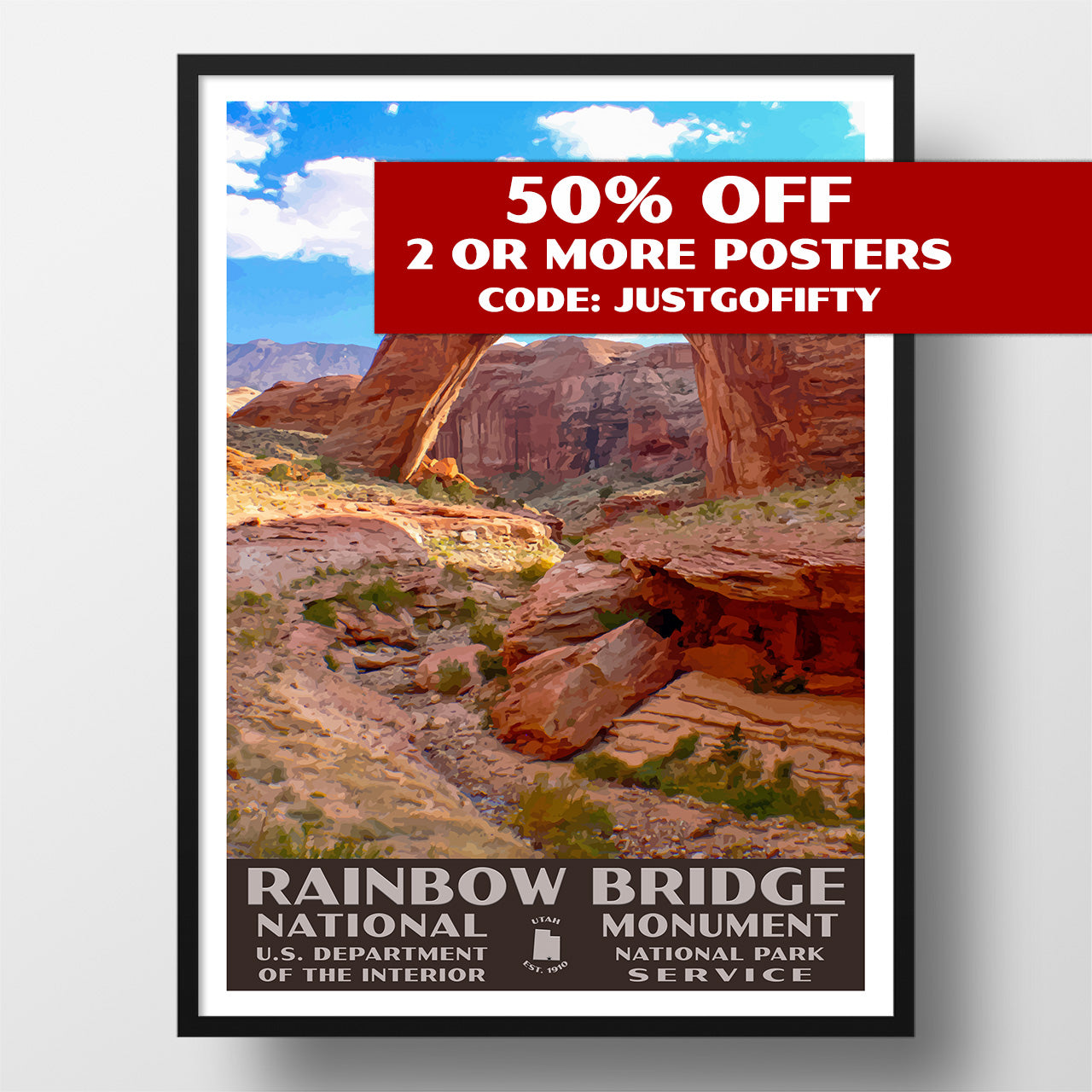 Rainbow Bridge National Monument poster