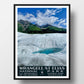 Wrangell St Elias National Park Poster-WPA (Root Glacier)