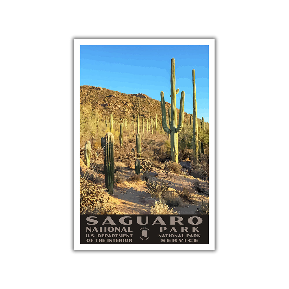 Saguaro National Park Poster WPA