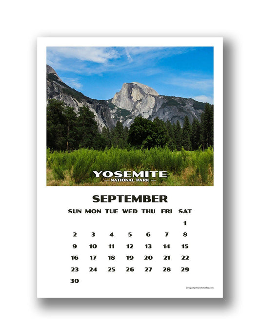 National Park Calendar (16 month) - 2019