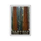 Sequoia National Park Poster, WPA Style, Grant Grove