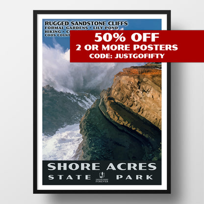 Shore Acres State Park poster
