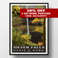 Silver Falls State Park Poster - WPA (Silver Falls in the fall) - OPF