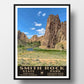 Smith Rock State Park Poster-WPA (Smith Rock Overlook)