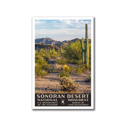 Sonoran Desert National Monument Poster-WPA (Viewpoint)