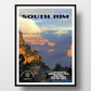 Grand Canyon National Park Poster-South Rim Sunrise