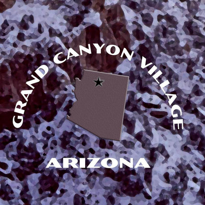 Grand Canyon National Park Poster-South Rim in the Snow