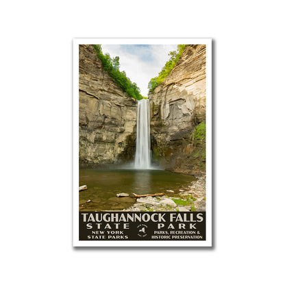 Taughannock Falls State Park Poster - WPA (Front View)