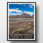 Petrified Forest National Park Poster of the Teepees (WPA Style)