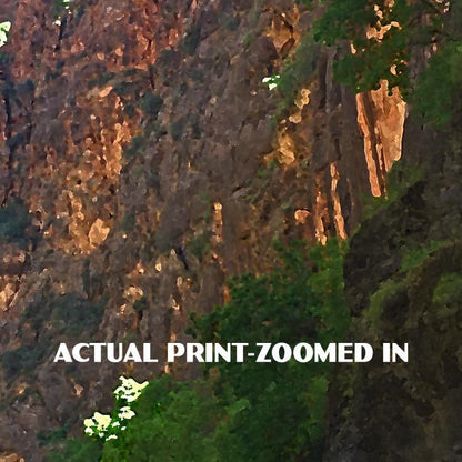 Zion National Park Poster-The Narrows