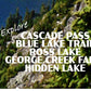 North Cascades National Park Poster-Thornton Lakes (Personalized)
