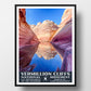 Vermillion Cliffs National Monument Poster-WPA (Slot Canyon)