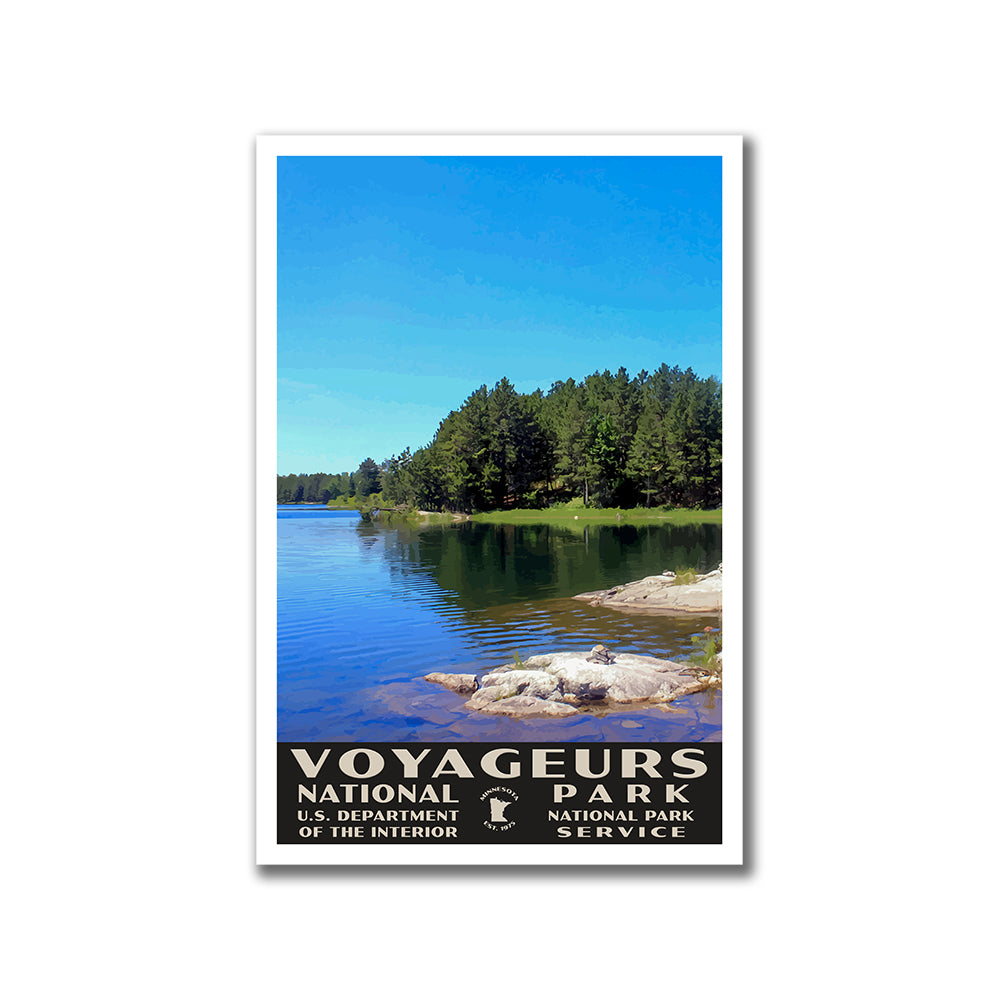 Voyageurs National Park Poster