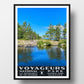 Voyageurs National Park Poster-WPA (Brute Cove)