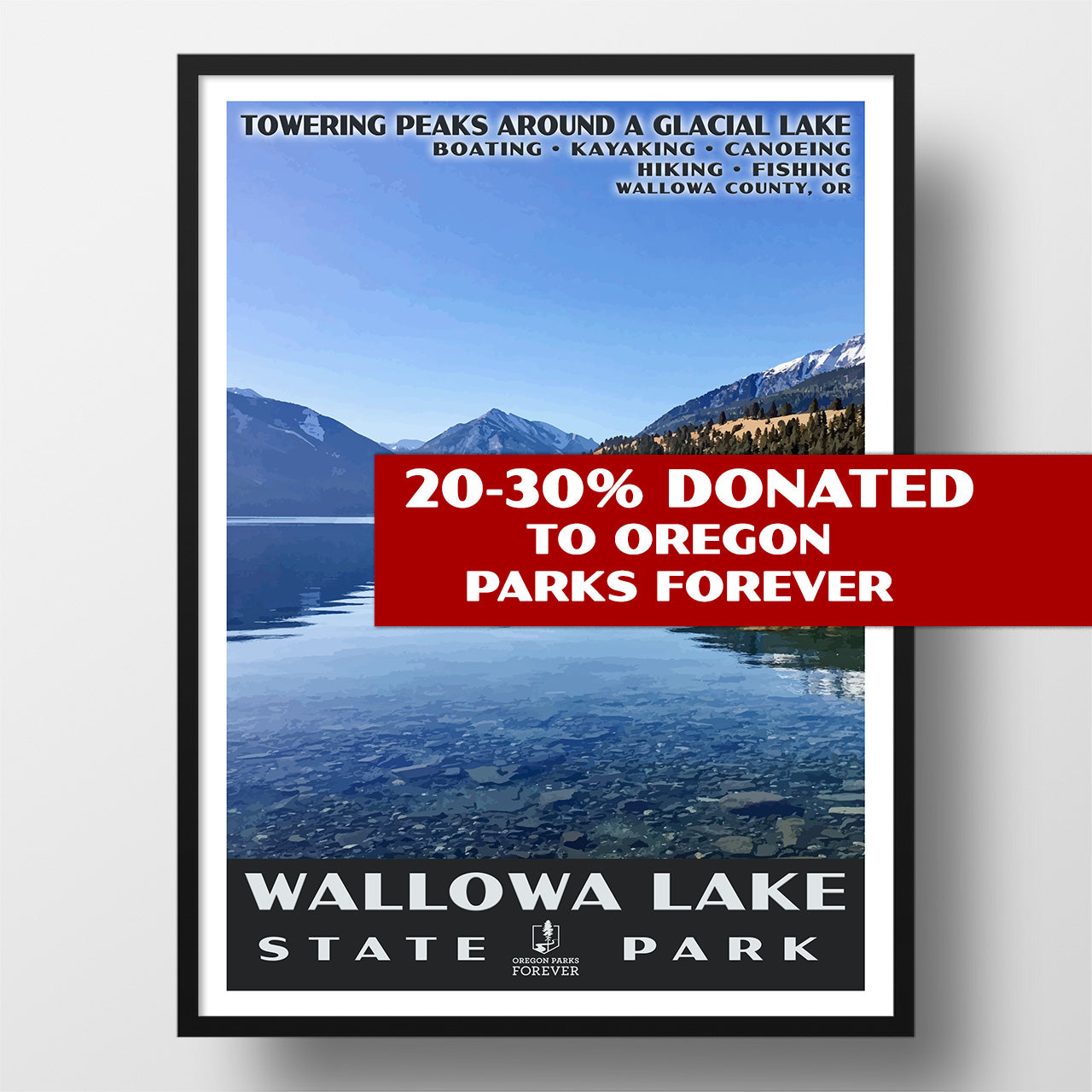 Wallowa Lake State Park poster