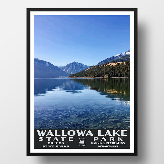 Wallowa Lake State Park Poster-WPA (Wallowa Lake)