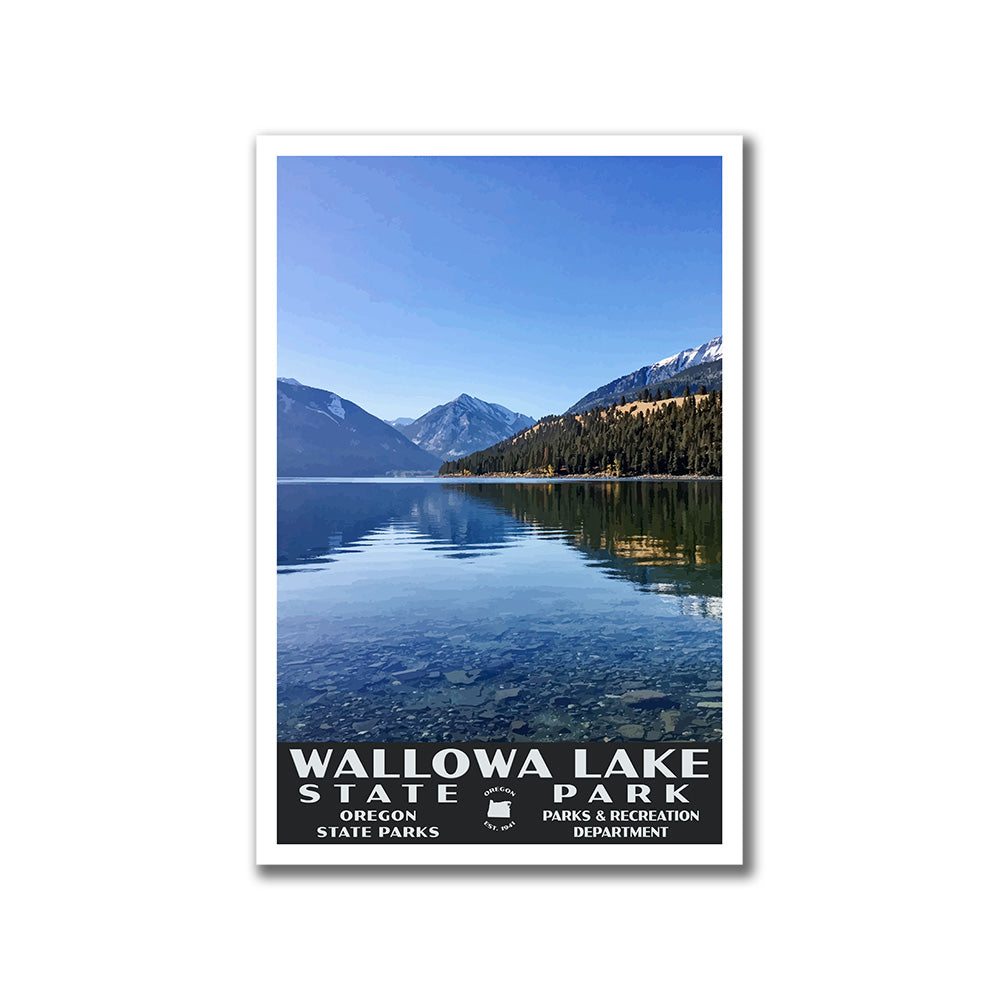 Wallowa Lake State Park Poster-WPA (Wallowa Lake)