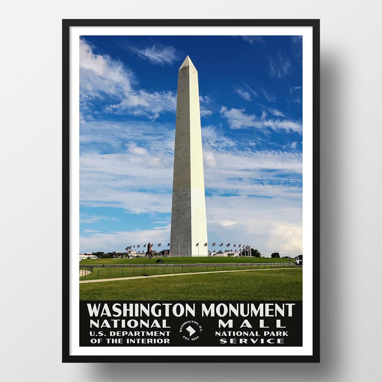 Washington Monument Poster
