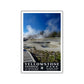 Yellowstone National Park Poster, West Thumb Geyser Basin (WPA Style)