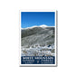 White Mountain National Forest Poster - WPA (Winter View from Mount Pierce)