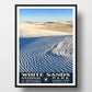 White Sands National Park Poster WPA