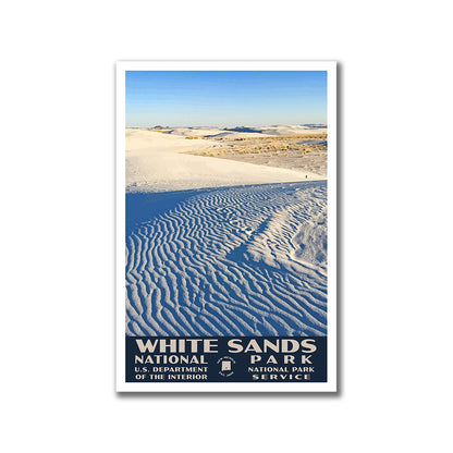 White Sands National Park Poster WPA