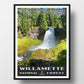 Willamette National Forest Poster - WPA (Sahalie Falls) - OPF