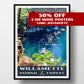 Willamette National Forest Poster - WPA (Tamolitch Falls) - OPF
