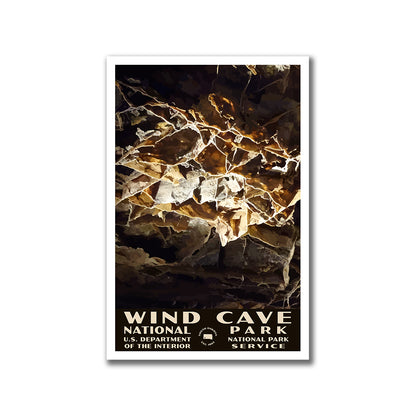 Wind Cave National Park Poster