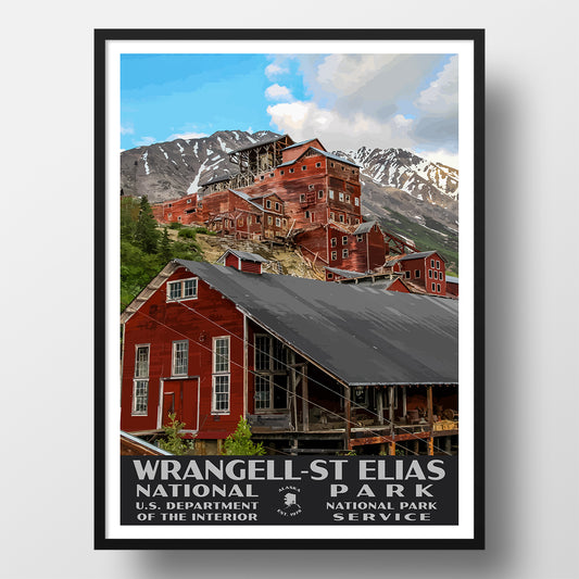 Wrangell St Elias National Park Poster