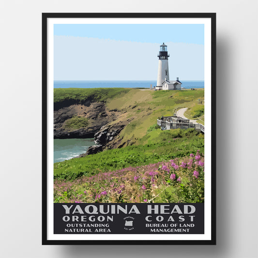 Yaquina Head Lighhouse Poster