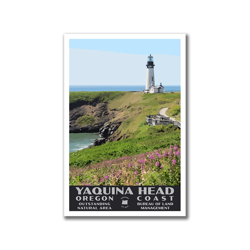 Yaquina Head Lighhouse Poster